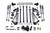 BDS Suspension 4 Inch Lift Kit w/ 4-Link | FOX 2.5 Performance Elite Coil-Over Conversion | Ford F350 Super Duty DRW (20-22) 4WD | Diesel | FOX 2.0 Performance Series 