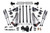 BDS Suspension 4 Inch Lift Kit w/ 4-Link | FOX 2.5 Performance Elite Coil-Over Conversion | Ford F350 Super Duty DRW (17-19) 4WD | Diesel | FOX 2.0 Performance Series 