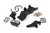Dual Steering Stabilizer Mounting Kit | Fits 2.5-9 Inch Lift| Ford F250/F350 Super Duty (05-26) 4WD