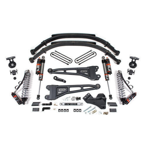 5 Inch Lift Kit w/ Radius Arm FOX 2.5 Coil-Over Conversion Performance Elite Ford F250/F350 Super Duty 23-24 4WD Diesel Block w/ Overload 2.0 Performance BDS Suspension main image 1