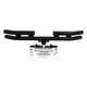 Double Tube Front Bumper w/o Stinger for Jeep 76-86 CJs, 87-06 TJ, YJ Wranglers RT Off Road main image 1
