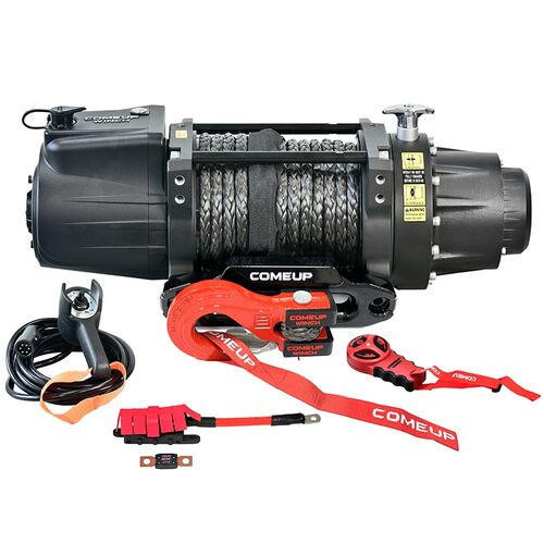 COMEUP UW-5000si 12V Utility Winch w/ Synthetic Rope 645010 - OK4WD