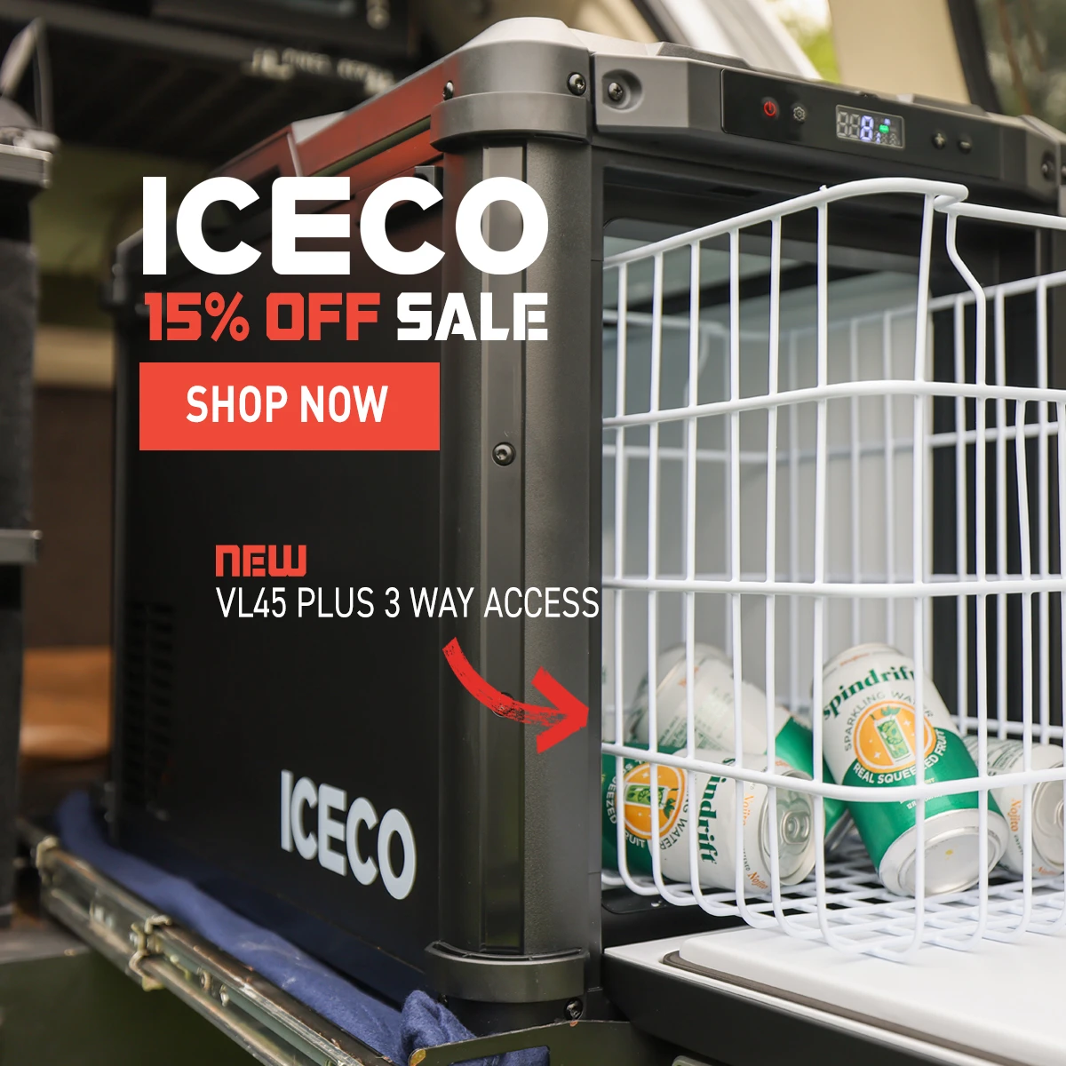 15% OFF ICECO Portable Fridge Freezers