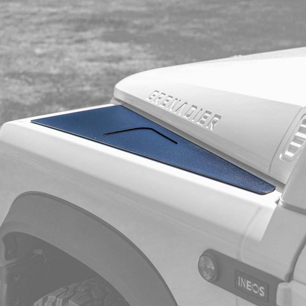 Ineos Grenadier Fender Plate w/ Vent Appearance Kit - Black