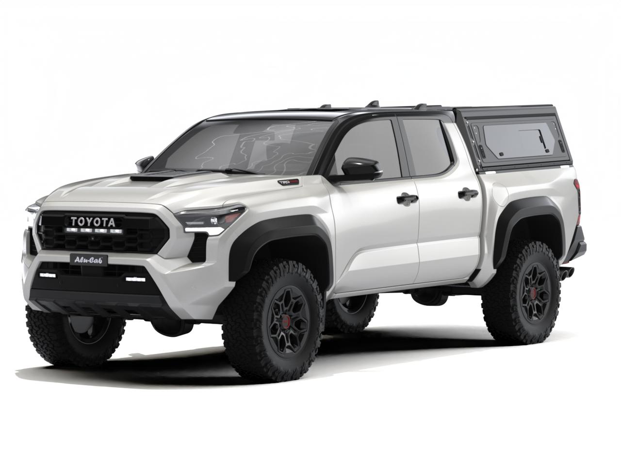 (+24) Toyota Tacoma 5' - Alu-Cab Contour Truck Cap w/ Side Windows