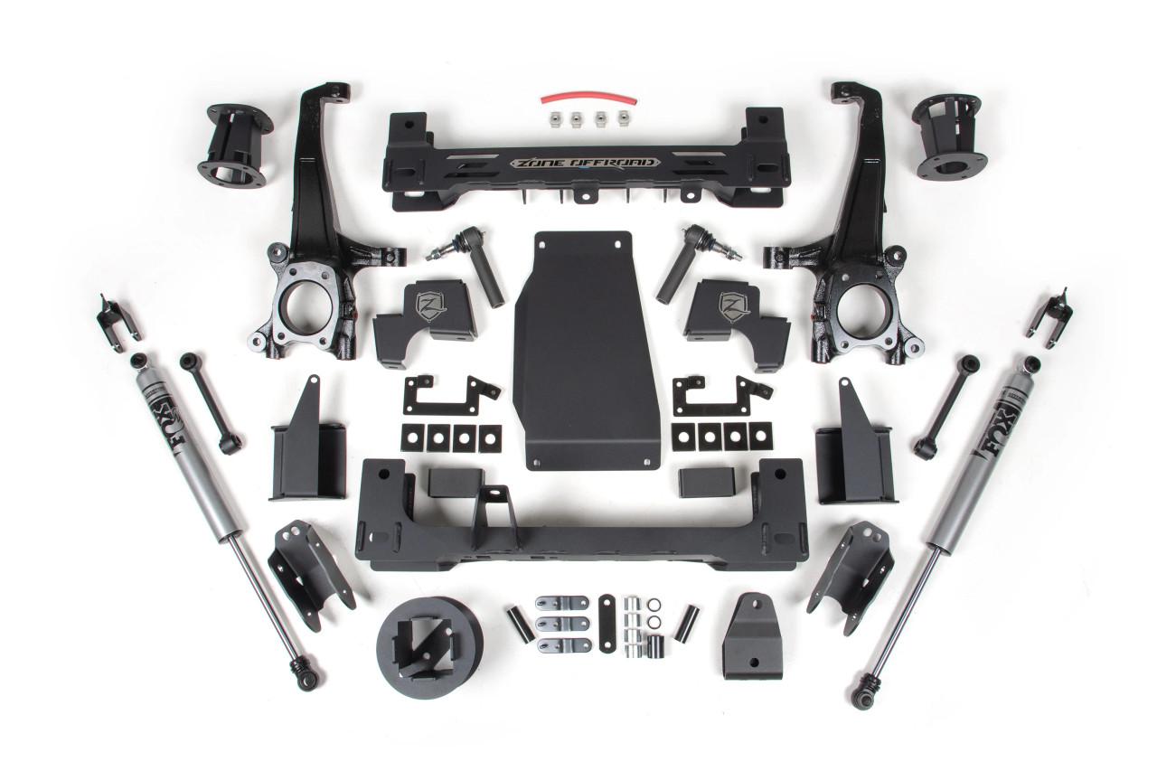 ZONE 6 Inch Suspension Lift Kit - FOX Adventure Shocks - OK4WD