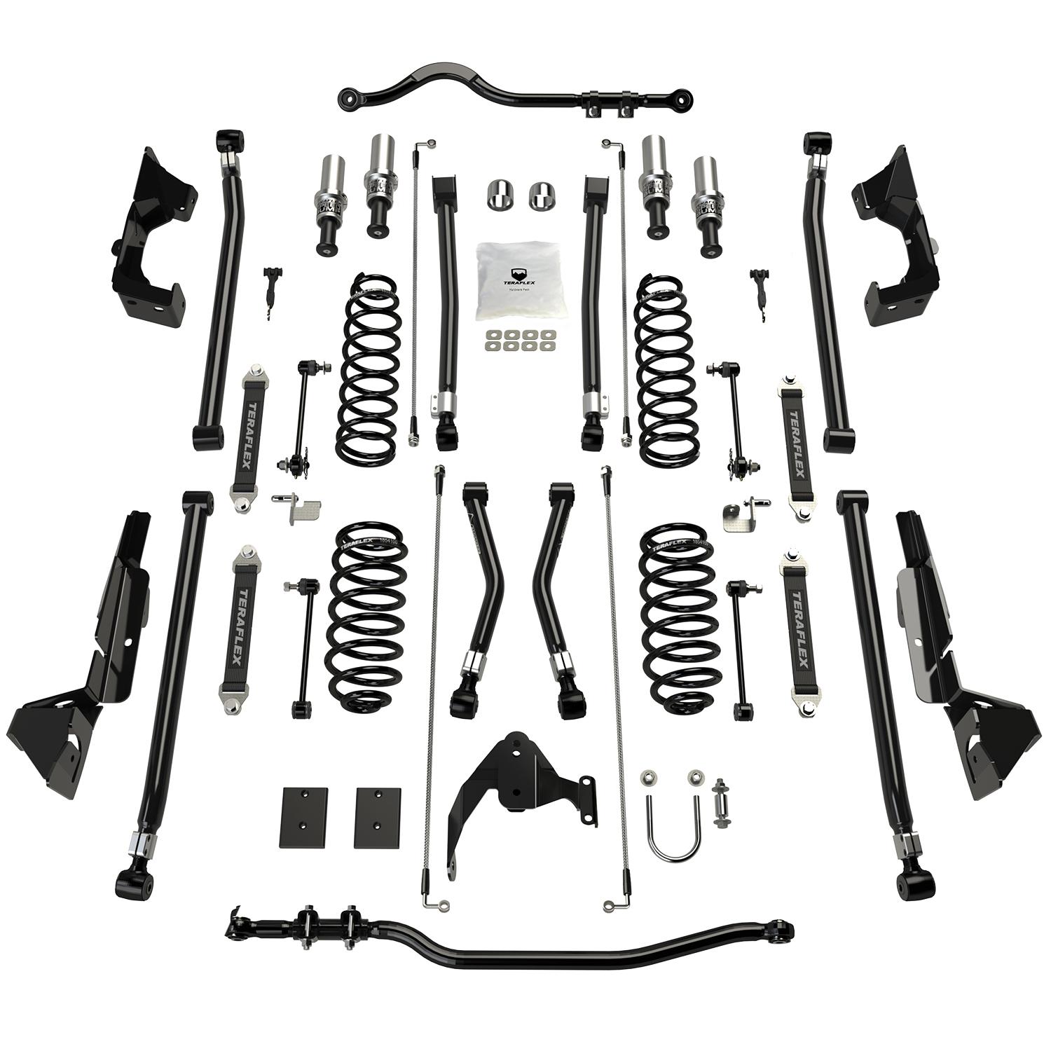 Kit De Bras De Suspension Avant Pour Jeep Wrangler TJ (1991-2007) — Remplace Les Références 68004085AA, 52007118, Etc., Compatible 2.4L Et 4.0L