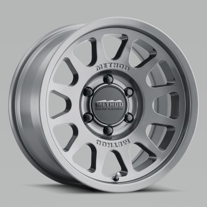 Method MR703 17x7.5 +50mm Offset 6x130 84.1mm CB Gloss Titanium