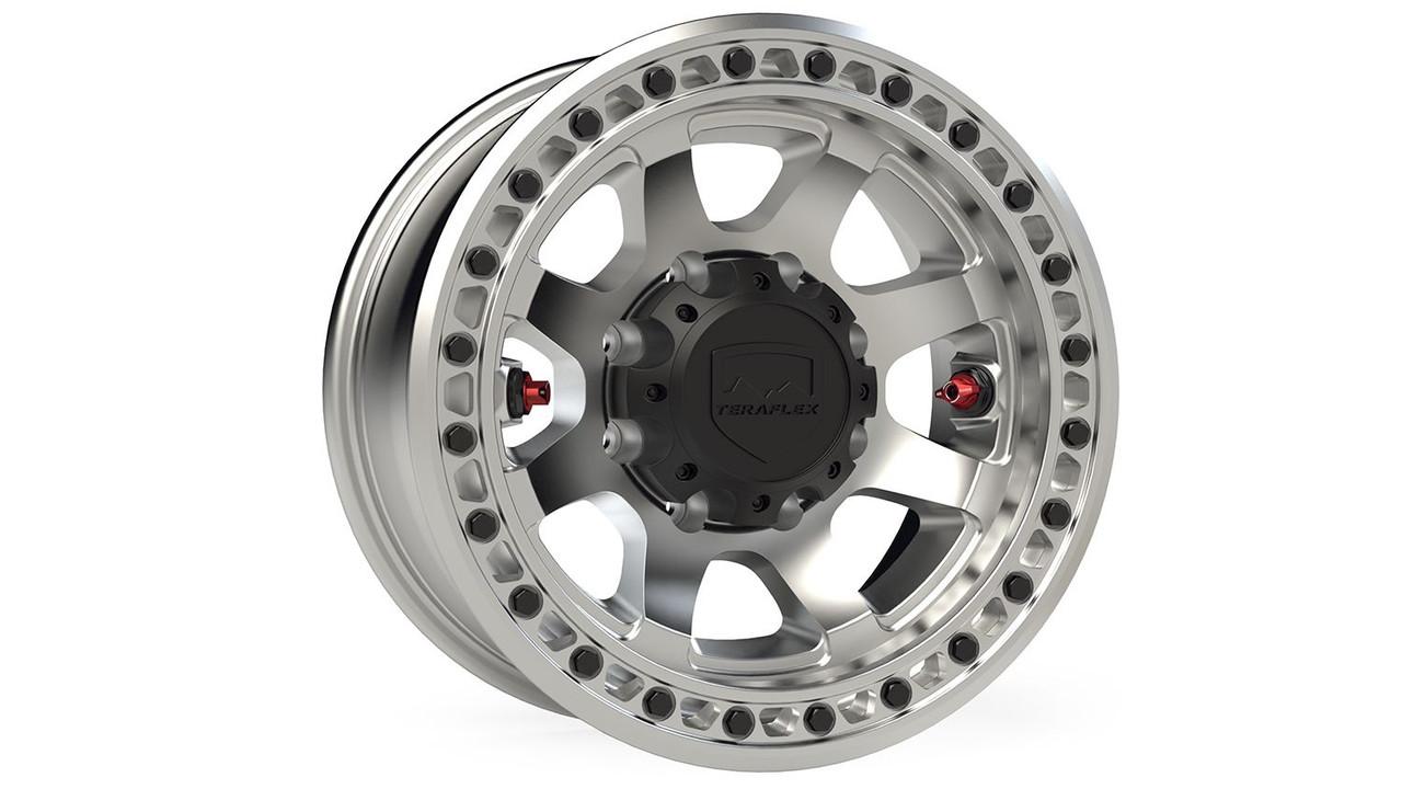 Olympus Beadlock Off-Road Wheel 8x6.5 Inch -25mm Machined TeraFlex
