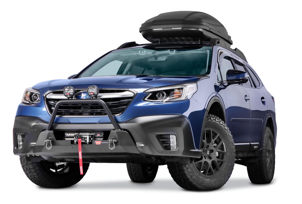 WARN SEMI-HIDDEN WINCH MOUNT FOR SUBARU OUTBACK 106396 - OK4WD