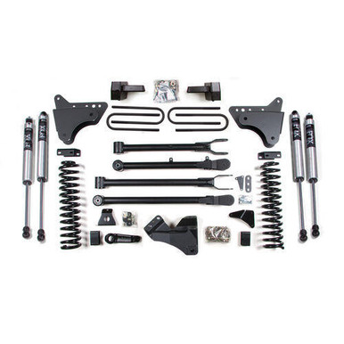 4 Inch Lift Kit - FOX 2.5 Performance Elite Coil-Over - Ford F150