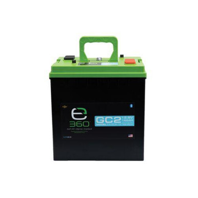 E360 12.8V 162Ah GC2 LiFePO4 Deep Cycle Battery - OK4WD