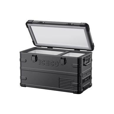 APL35 Dual Zone Aluminum Black Fridge | ICECO | 35L - OK4WD