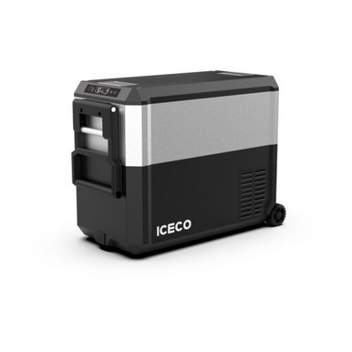 JP50 Pro Dual Zone Wheeled Portable Freezer With Cover - Silver