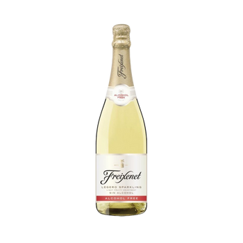 White sparkling wine made using Moscatell grape variety, by Freixenet winery located in the region of Penedès, in Sant Sadurní d’Anoia (Barcelona). Alcohol free.