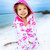 ZOOCCHINI Baby Toddler UPF50+ Swim Coverup. For Bath, Swim Schools, Pools, Spas, Waterparks, Amusement Parks, Resorts, Beach.