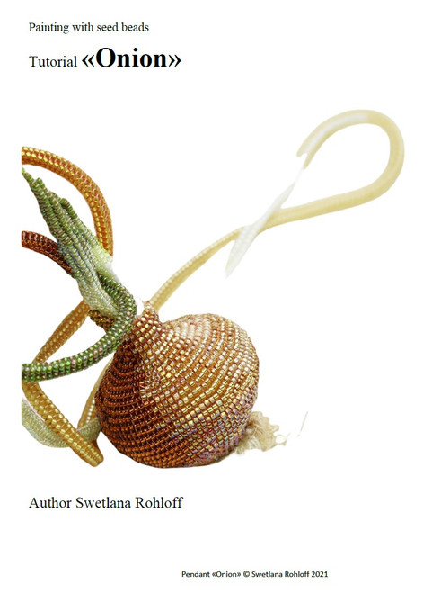 Onion Pendant - Digital Tutorial - English