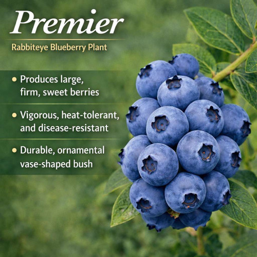 Premier Rabbiteye Blueberry Plant Berryking.com