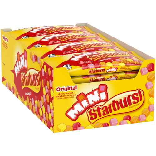 Starburst Fruit Chews Minis, 1.85oz  (Pack of 24)