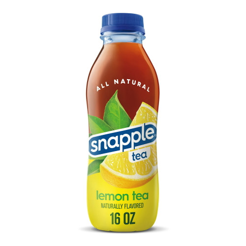 Snapple All Natural Lemon Tea, 16 fl oz (Pack of 12)