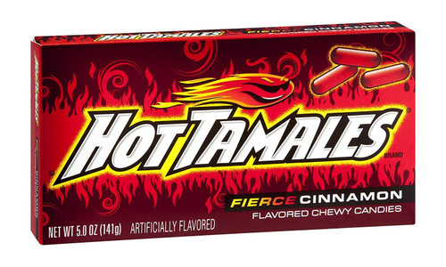 Hot Tamales Original Theater Boxes, 4.25oz (Pack of 12)
