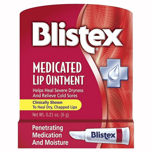 Blistex Medicated Lip Ointment, 0.21oz (Pack of 6)