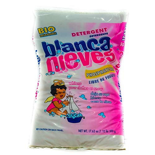 BLANCA NIEVES Powder Laundry Detergent, 17.63oz (Pack of 6)