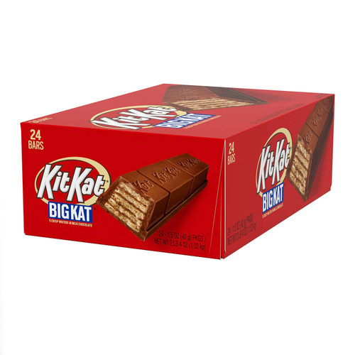 KitKat BigKat Milk Chocolate, 1.5oz (Pack of 24)