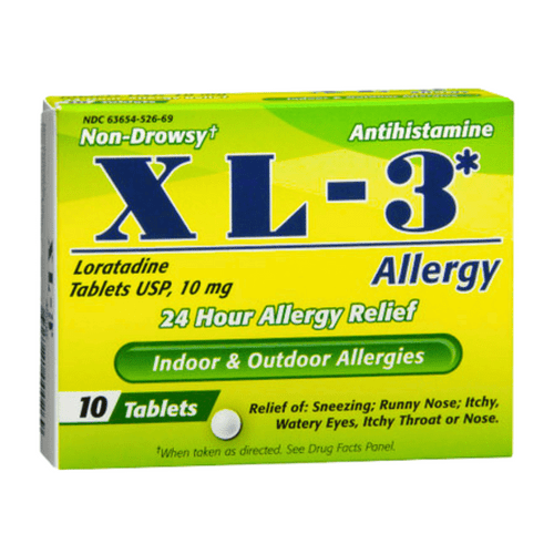 XL-3 Allergy, 10 tablets