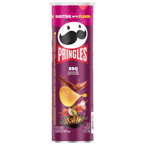 Pringles BBQ Potato Chips, 158g (Pack of 14)