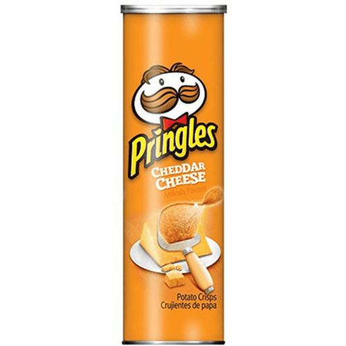 Pringles Cheddar & Sour Cream Potato Chips, 158g (Pack of 14)