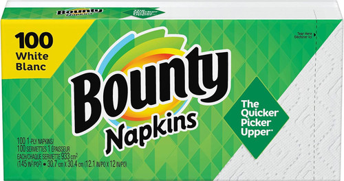 Bounty Quilted Napkins, 100 Ply (Pack of 20)