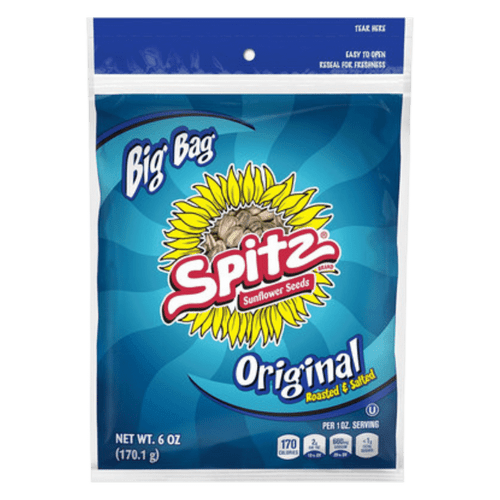 Spitz Sunflower Seeds, Original, 6oz (Pack of 9)