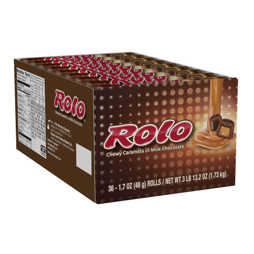 ROLO Caramel Candy, 1.7oz (Pack of 36)
