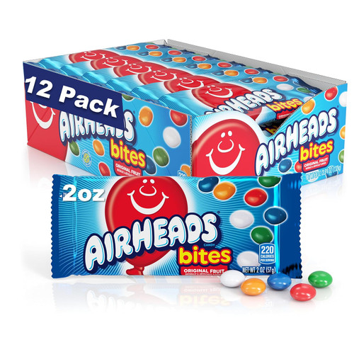 Airheads Candy Bites, 2oz (Pack of 18)