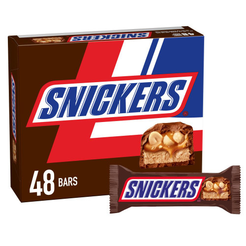 SNICKERS Milk Chocolate Bars, 1.86 oz (Pack of 48)