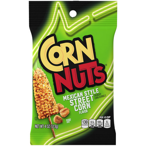 CORN NUTS Mexican Stree Corn Kernels, 4oz (Pack of 12)