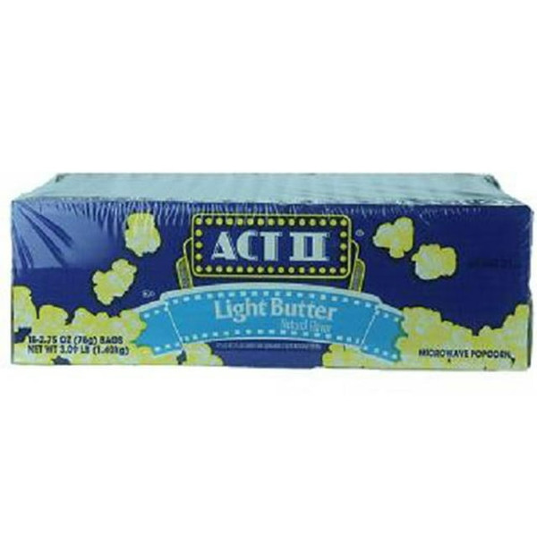 Act II Popcorn Light Butter, 2.75oz (Pack of 18)