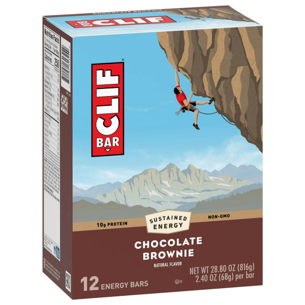Clif Bar Enery Bar, 2.4 oz (Pack of 12)