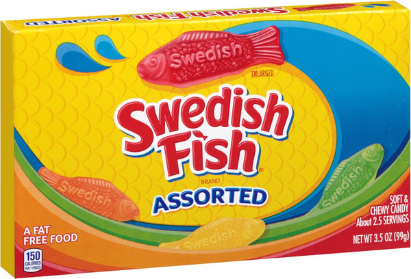 Swedish Fish Candy – Theater Boxes, Peg Bags, Mini Snack Packs