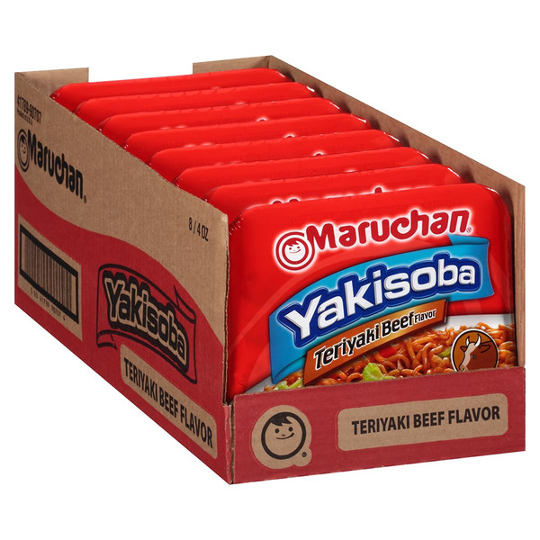 Maruchan Yakisoba Bowl Noodles, 4oz (Pack of 8)