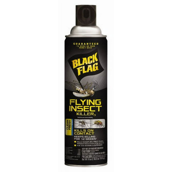 Black Flag Fying Insect Killer, Clear, 18oz (Pack of 12)