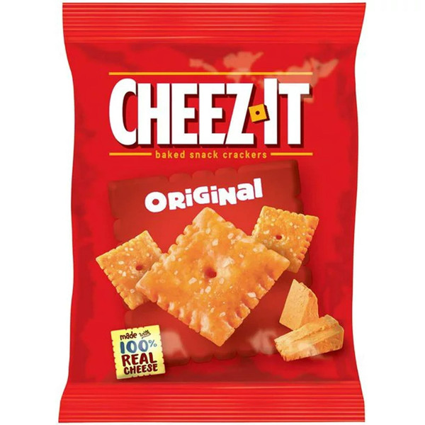 Cheez-It Crackers, Original Flavor, 1.5oz (Pack of 12)