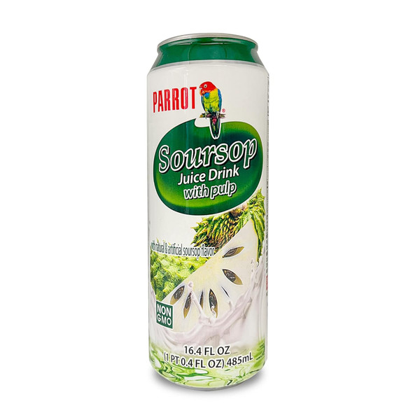 Parrot Brand Soursop Juice Drink 16.40 fl oz (Pack of 12)