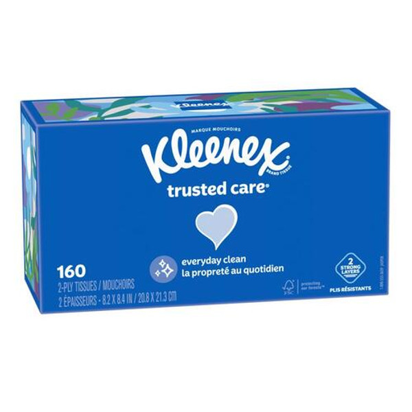 Kleenex Facial Tissues, 160 Count (Pack of 24)