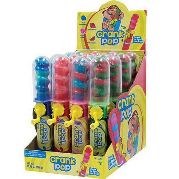 Koko's Crank Pop, 0.81oz (Pack of 16)