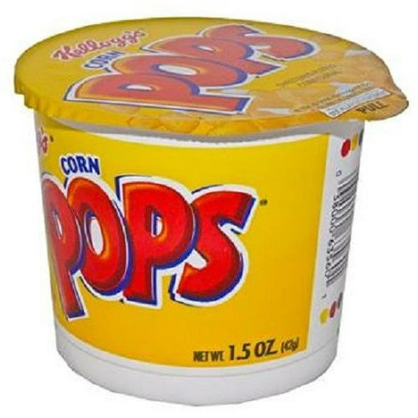 Kellogg's Corn Pops Cereal, 1.5oz (Pack of 6)