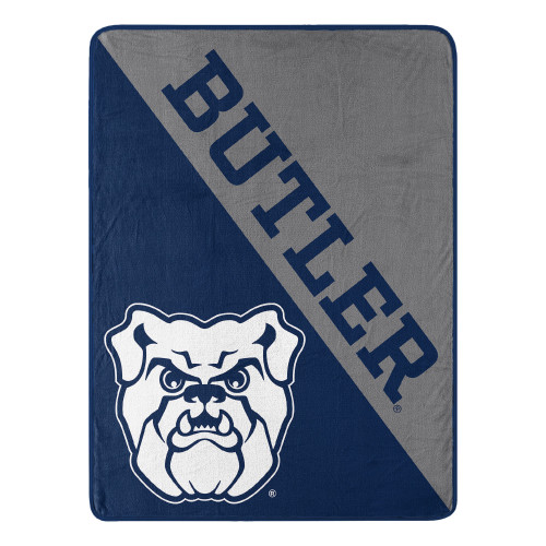 Butler OFFICIAL Collegiate "Halftone" Micro Raschel Throw Butler OFFICIAL Collegiate "Halftone" Micro Raschel Throw