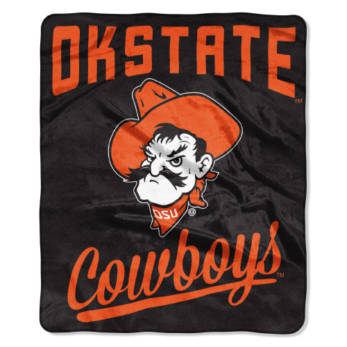 Oklahoma State OFFICIAL Collegiate, "Alumni" 50"x 60" Raschel Throw by The Northwest Company Oklahoma State OFFICIAL Collegiate, "Alumni" 50"x 60" Raschel Throw by The Northwest Company