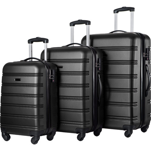 3 in 1 Luggage Set Hardside Spinner Suitcase with TSA Lock 3 in 1 Luggage Set Hardside Spinner Suitcase with TSA Lock